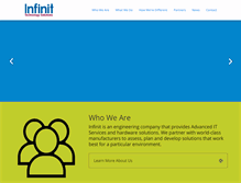 Tablet Screenshot of infinit-tech.com
